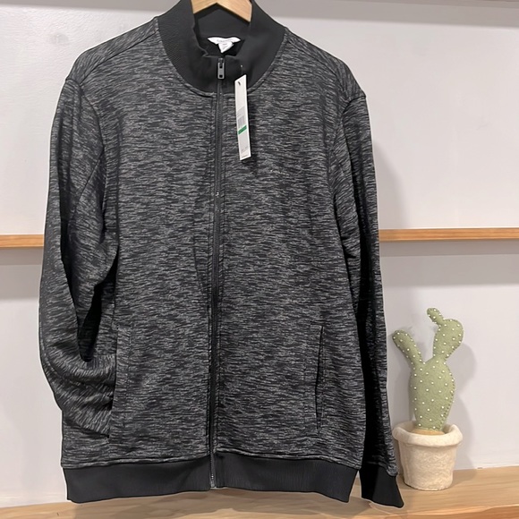 Calvin Klein Front Zipper Jacket, Size L, NWT - Picture 1 of 15
